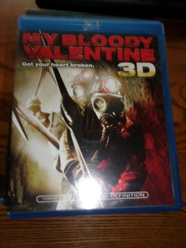 MY BLOODY VALENTINE - BLU-RAY 2-D & 3-D / DIGITAL / FOUR GLASSES -NEVER WATCHED - 第 1/2 張圖片