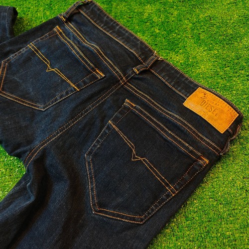 Diesel Skinzee Jeans Womens 28 zip super slim skinny regular waist denim casual - Picture 4 of 17