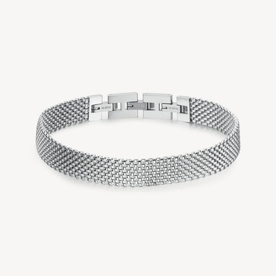 Bracciale con maglia milano uomo Brosway Riptide BTD031 acciaio 316L.