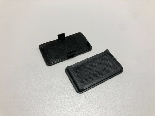 NEW BMW E30 E28 E24 HVAC Switch Blank Cover Climate Control Replaces: 1368498 - Picture 5 of 6