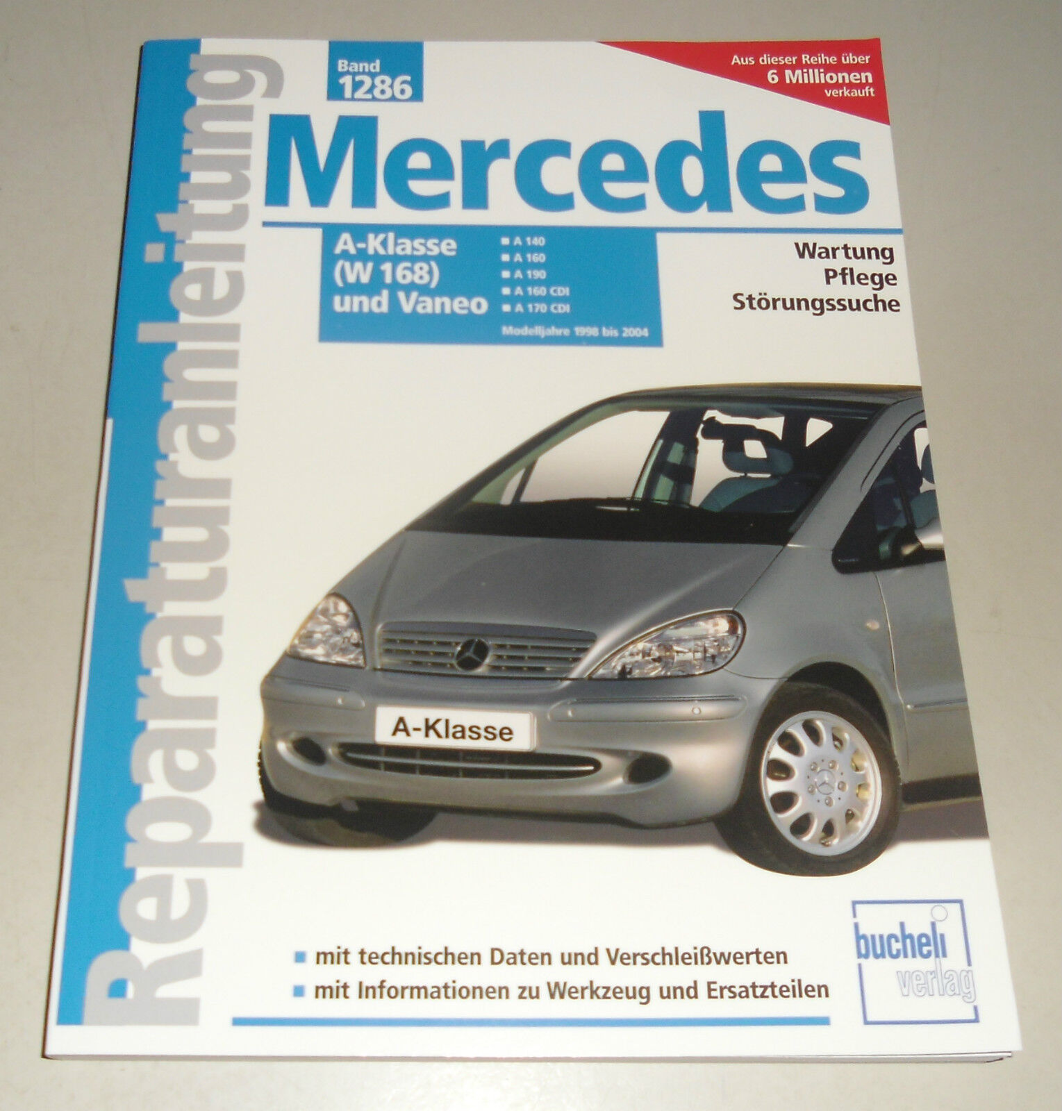 Thumbnail - Reparaturanleitung Mercedes A-klasse (w 168) A 140 / 160 / 170 Cdi Und