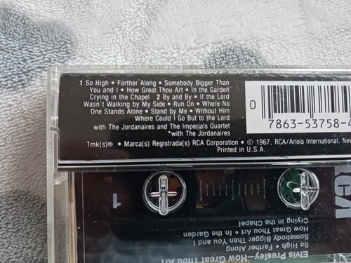 Audio Cassette - Elvis Presley: How Great Thou Art - 1967 - Free Post - Picture 6 of 6