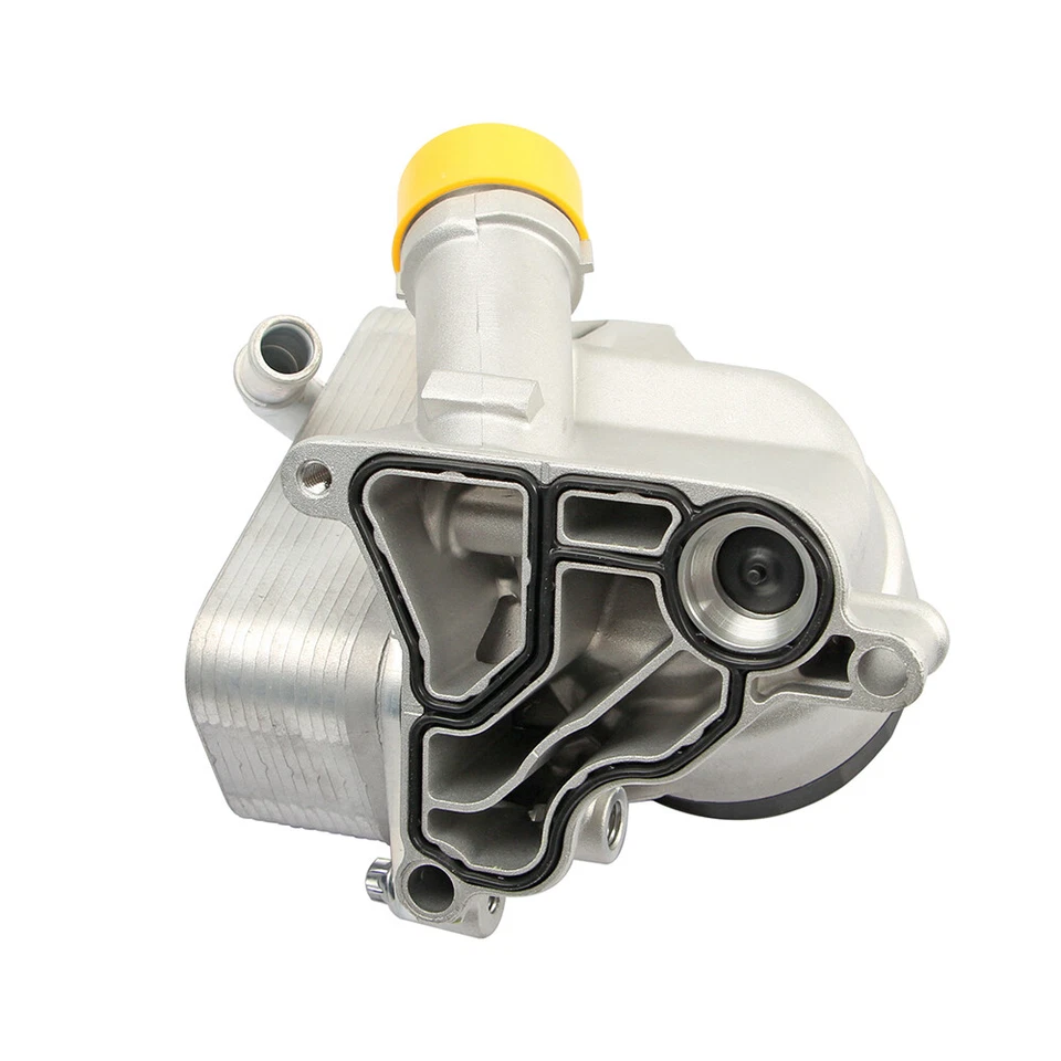 Engine Oil Filter Housing w/ Oil Cooler Fits BMW 128i 328i 335i 528i 530xi X3 Z4 Foto 4 de 4