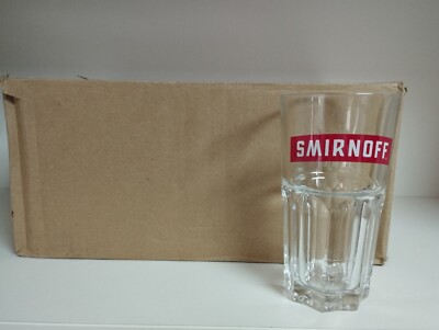 12 Smirnoff Ice Vodka Glas Longdrink  Cocktail Gläser Set 2cl 4cl