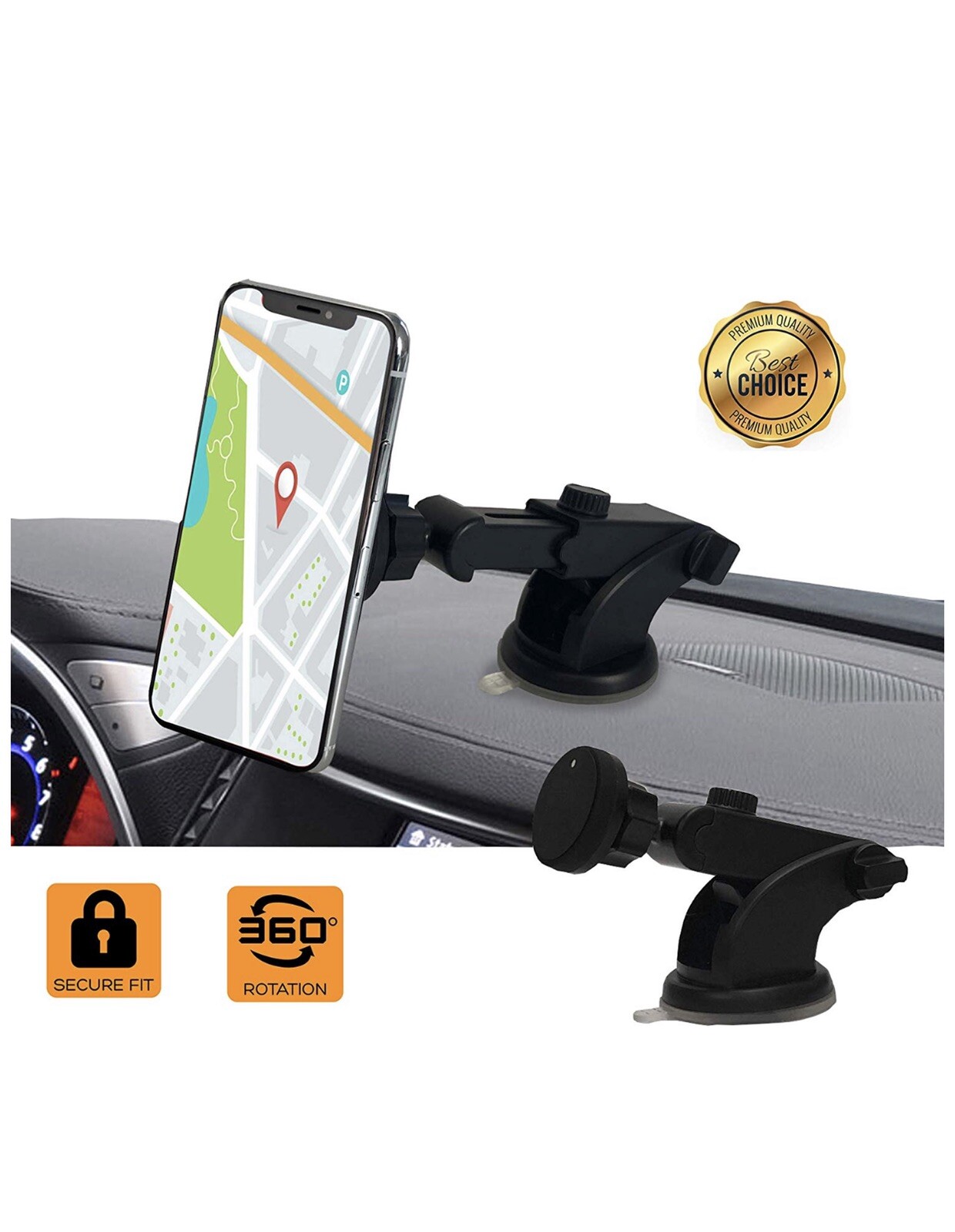 Magnetic Car Mount,Car Magnetic Phone Holder,Dashboard Cell Phone Holder