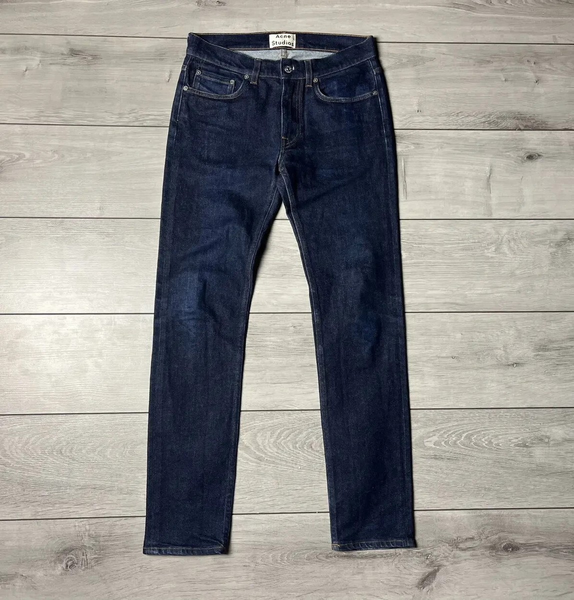 acne studios 30×30 Acne studios Ace Str Raw denim jeans size 30/32 | eBay