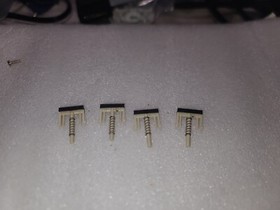 Atari 7800 Top Cover Original (4)-Buttons w/Springs ONLY-Intact-OK -Just OK-READ