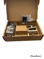 Basics Grade 3 Electronic Touchscreen Deadbolt Door Lock with Door Handleset -