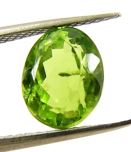 3.15 Ct Natural Green Peridot Loose Gemstone Stone Oval Cut Stone - 1175 - 第 1/3 張圖片