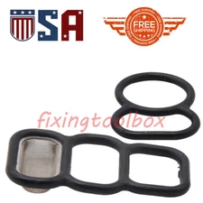 For Honda Accord 94-02 2x Upper & Lower Spool Valve VTEC Solenoid Gaskets 917170