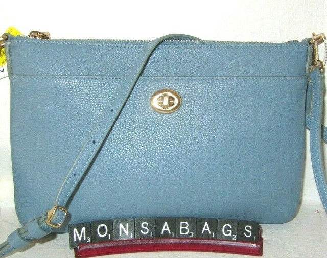 polly pebble leather crossbody bag coach