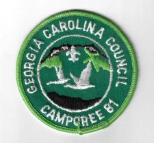 Georgia Carolina Council Camporee 81 GRN Bdr. [GT-549]