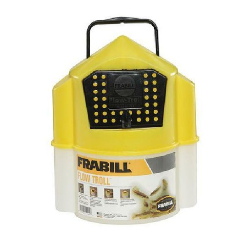 Frabill 6qt FlowTroll Minnow Bucket Aerated Fishing Livebait Container 82271145017 eBay