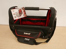 TREND TB/OT20 20" heavy duty MULTI POCKET tool tote bag + shoulder strap