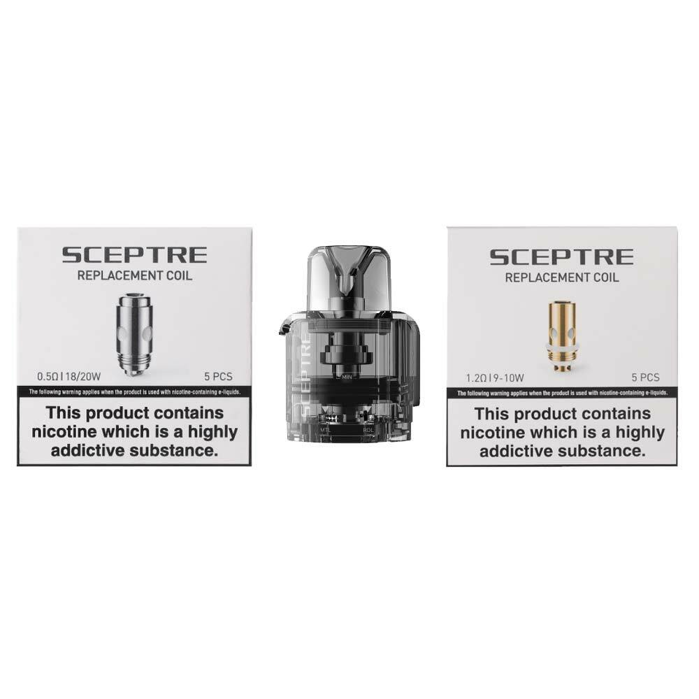elfbar nachfüll pod läuft aus Innokin Sceptre 1400mAh Pod System Mod Vape Starter Kit, MTL 1.2ohm / RDL  0.5ohm, 3.0ml main image 1