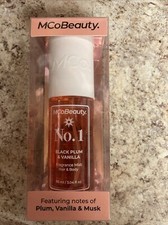 MCoBeauty Fragrance Mist Hair  Body No. 1 Black Plum  Vanilla 3.04 Fl Oz