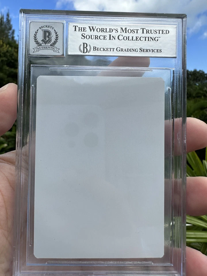 PRODIGAL SORCERER, ARTIST PROOF, REVISED, 1994 MTG, DOUGLAS SHULER, BAS 8 - Image 2 of 3