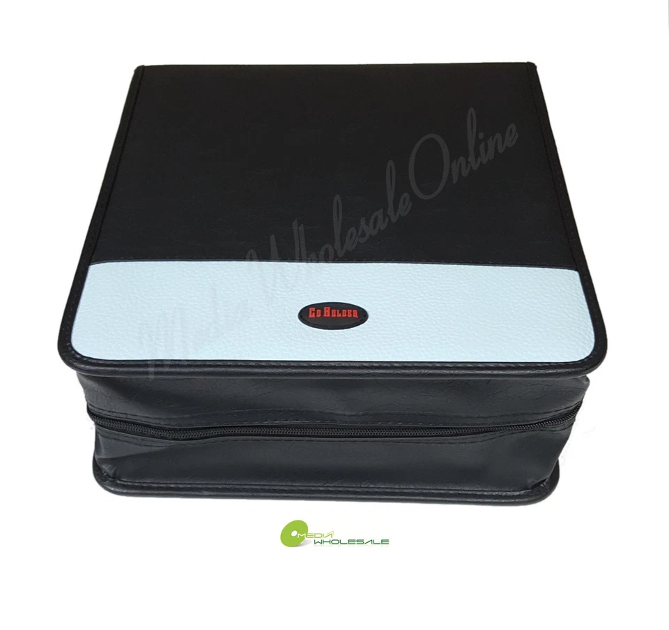 320 Discos Portátil CD DVD Billetera Soporte Estuche Álbum Organizador Almacenamiento de Medios Foto 3 de 4