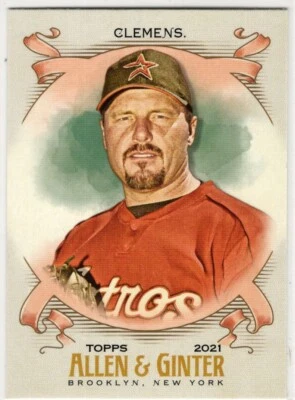 2021 Topps Allen & Ginter Baseball Roger Clemens No. 263 Houston Astros - Bild 1 von 2