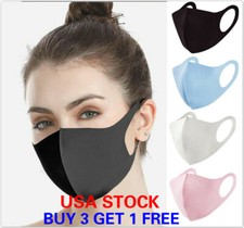 Face Mask Reusable Washable Covering Masks Clothing Men Women Protective Unisex