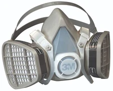 3M Disposable Half Face Respirator Facepiece Mask With Organic Vapor Protection