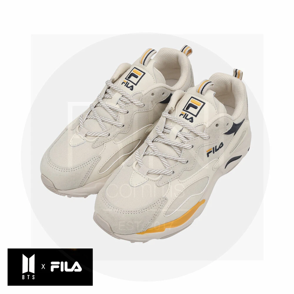 BTS FILA JIN Shoes Raytracer 1RM01153 444 Tracking Number eBay