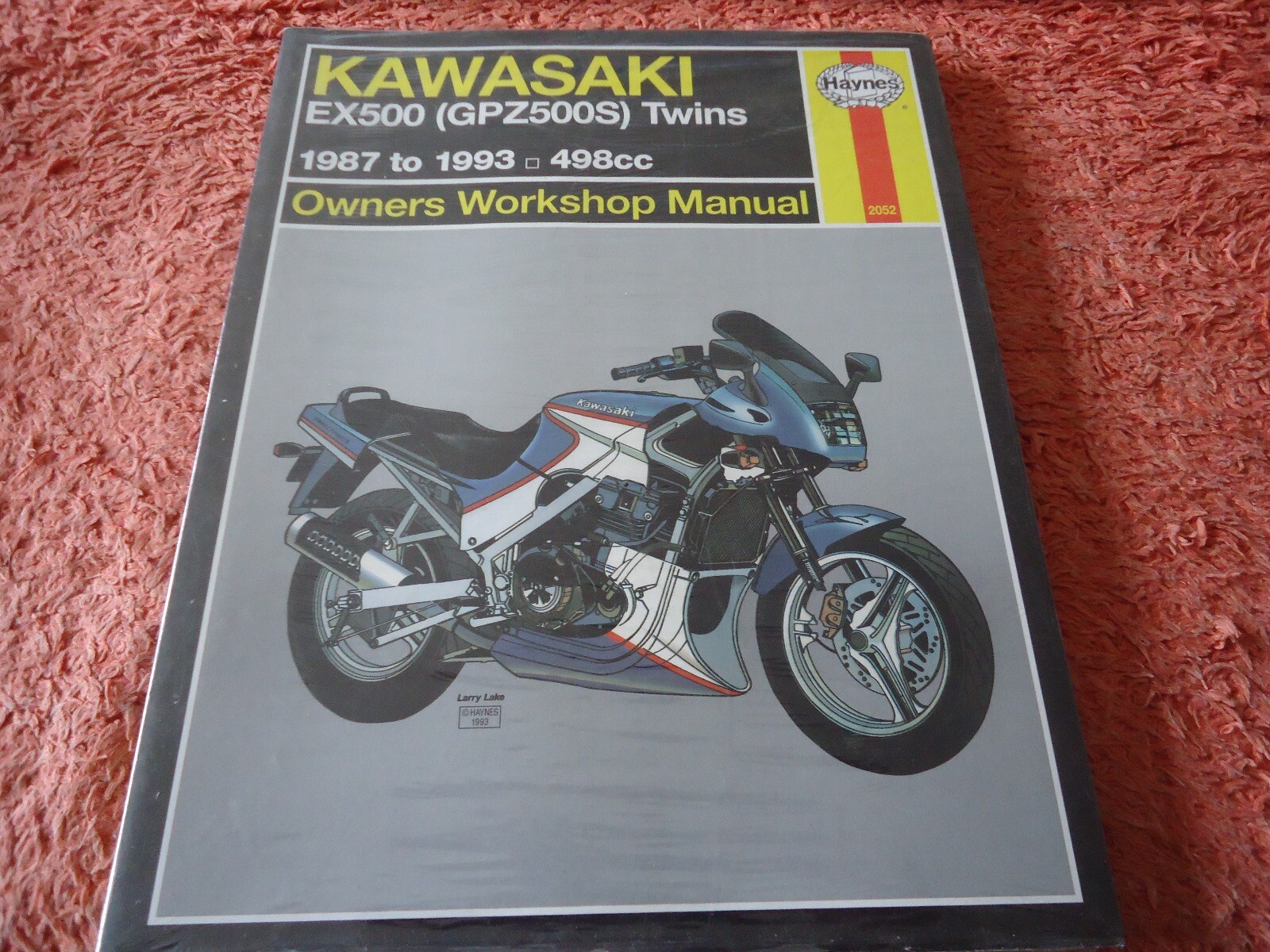 Haynes Manual Kawasaki EX 500 GPZ 500s Twins 1987-1993 # 2052 for sale  online | eBay