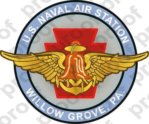 STICKER USN UNIT NAS Willow Grove - 第 1/1 張圖片