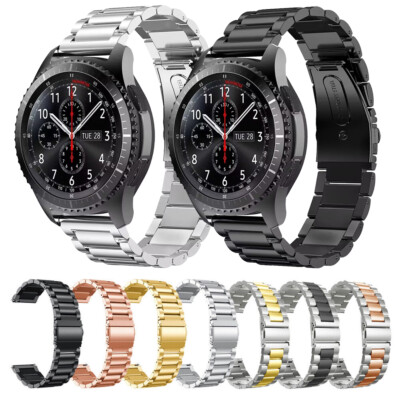 20|22mm Edelstahl Armband für Samsung Galaxy Watch 3 4 5 6 7 FE 40/44mm Gear S3