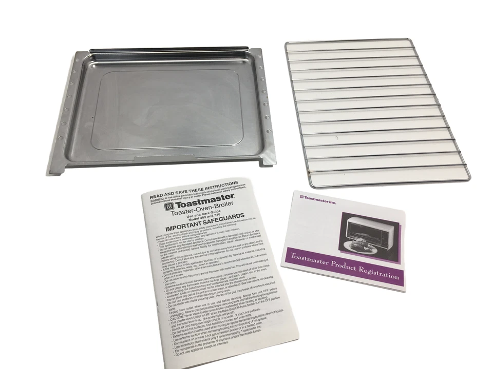 Horno tostador de colección Toastmaster 309 asador con bandejas y caja casi como nuevo Foto 3 de 4