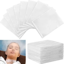 100 Pcs Plastic Sauna Blanket Liners Body Wrap for Beauty Salon Spa Sauna