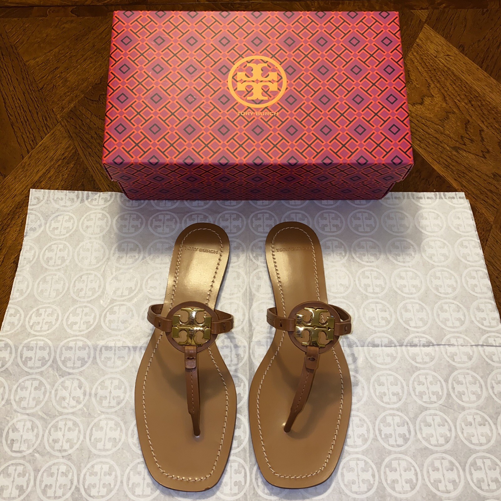 mini miller leather thong sandal