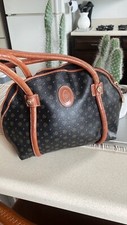 Vintage Pollini  handbag Black Medium Size 