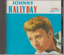 JOHNNY HALLYDAY, D'HIER 1961/1971, CD DIAL 26 TITRES, COMME NEUF