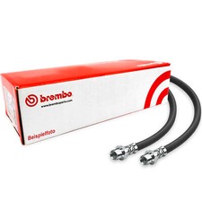 2x BREMBO T50038 Bremsschlauch Hinten für SMART CABRIO CITY-COUPE CROSSBLADE