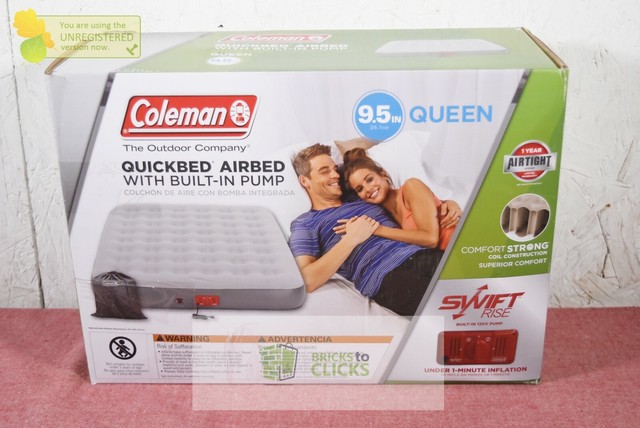 coleman quickbed elite