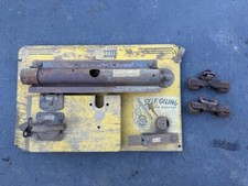 RARE Vintage Starline Cannonball Barn Door Roller Hanger Dealer Ad Display Sign