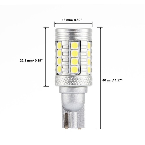 2x 921/T15 Canbus LED Reverse Backup Light Bulbs for Toyota Camry Corolla Tacoma - Picture 8 of 10