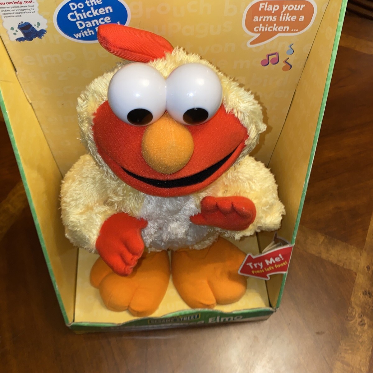 Vintage 2001 Fisher Price Chicken Dance Elmo 90648 (New) | eBay