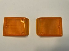 Vw Volkswagen Bay Window Bus Pair W Right And Left Amber Front Turn Signal Lens