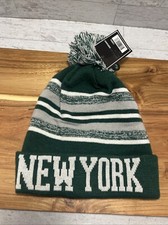 New York NY Jets NFL Winter Snow Beanie Knit Ski Hat Pom NO LOGO - NEW