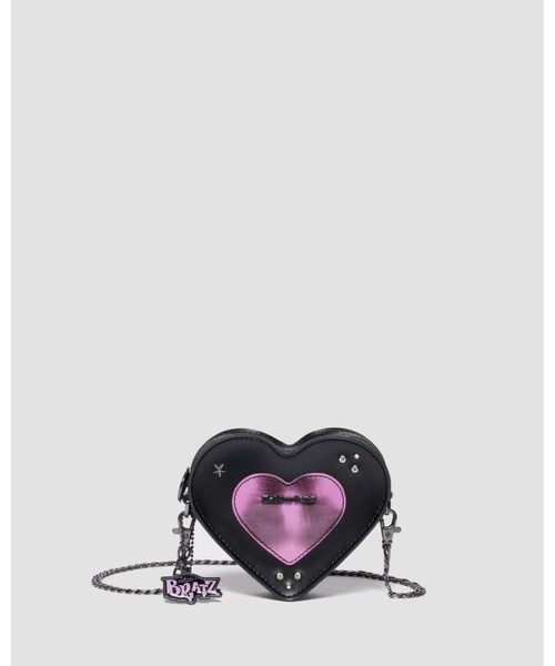 Dr. Martens BRATZ Micro Heart Bag BLACK BRATZ PURPLE 42384001 New