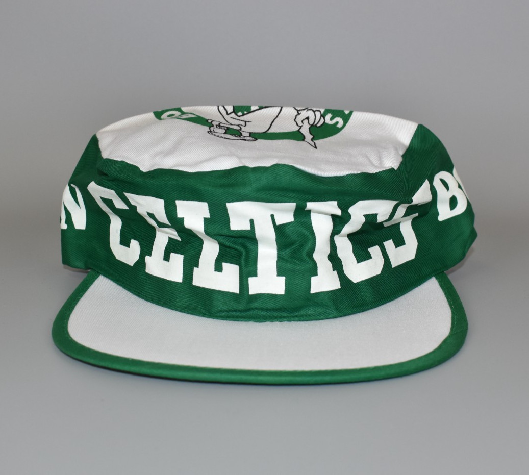 Boston Celtics Vintage Twins Enterprise Stretch Fit Painters Cap Hat