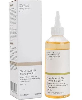Glycolic Acid 7% Toning Resurfacing Solution New 100ml Remove Acne Moisturizer