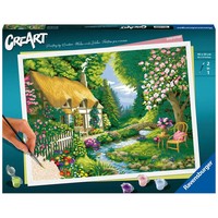 Ravensburger Malen Nach Zahlen 20154 – River Cottage – Ab 14 Jahren
