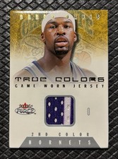BARON DAVIS 2001-02 Fleer Force True Colors Game Used Patch 2nd Color /200 SSP