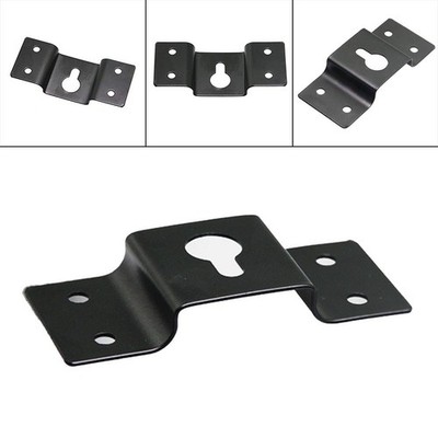 Secure For Speaker Wall Mount Bracket Stand Clamp Rear Hook Hanger for Clocks