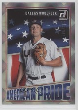 2018 Panini Donruss American Pride Silver /349 Dallas Woolfolk #AP8 fm0