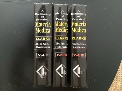 John Clarke: A Dictionary of Practical Materia Medica Homöopathie Homeopathy