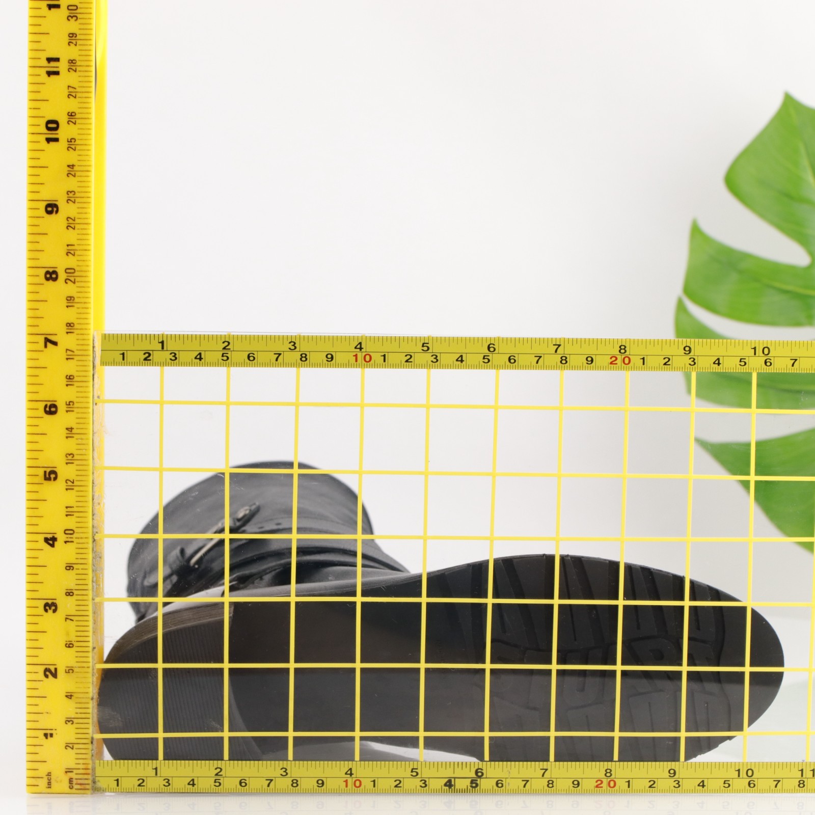 Stuart Weitzman Womens Ranch Dressing Boot Size 8.5 Black Buckle Heel Moto Biker